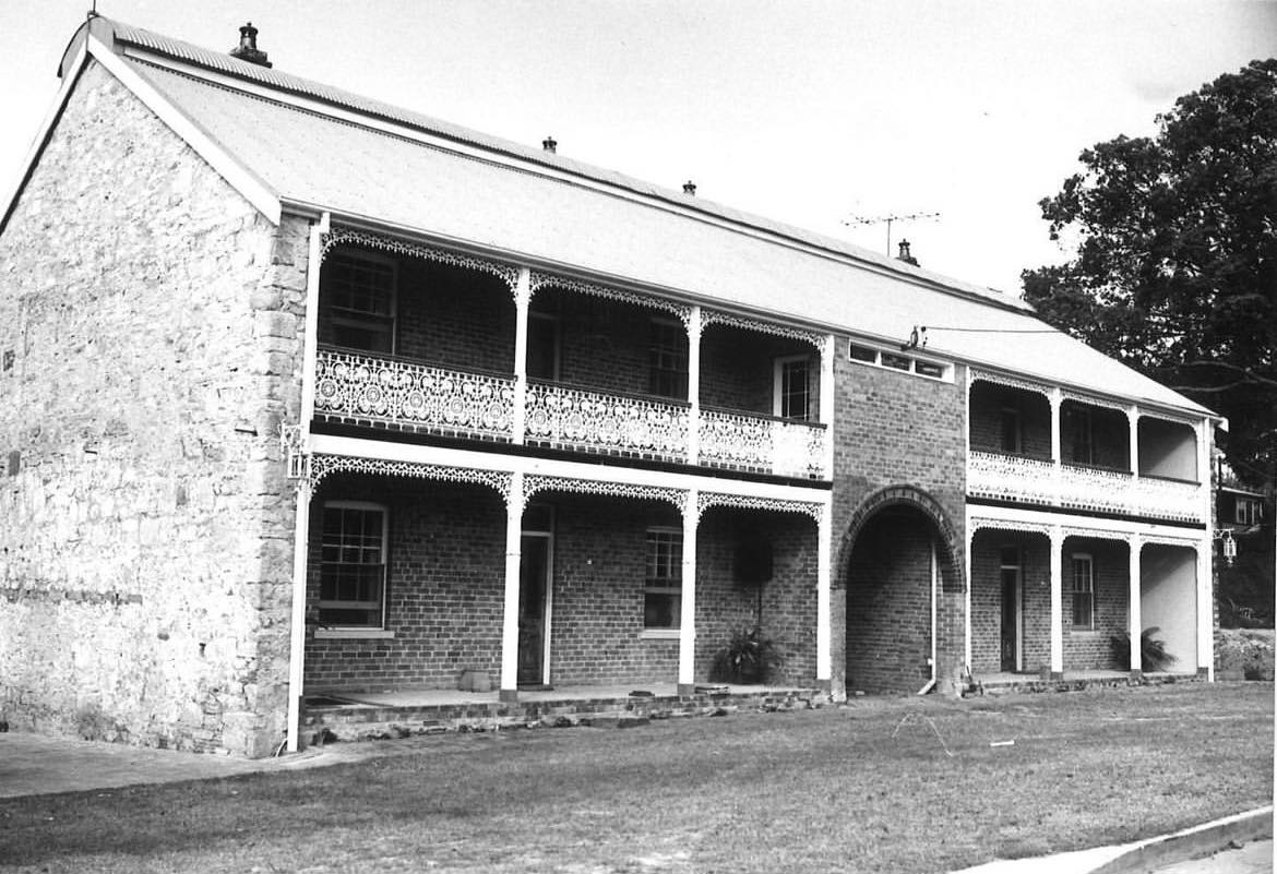 Historical photograph of The Old Clarence Brewery building